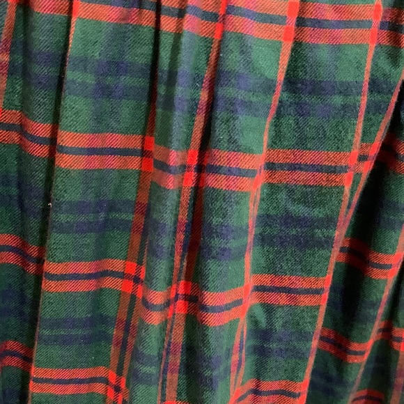 NWT VTG Florence Eiseman 100% Cotton Plaid Buttoned Down Dress with Lamb Pocket - Picture 10 of 11